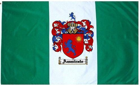 Ammirato family crest coat of arms flag