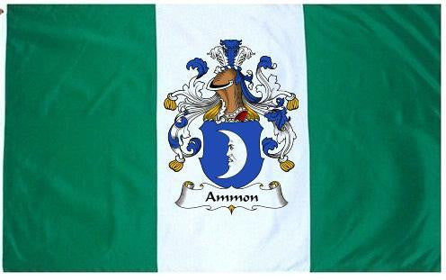 Ammon Coat of Arms Flag / Family Crest Flag – Family Crests / Coat of ...