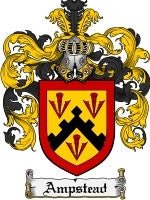 Ampstead coat of arms family crest download
