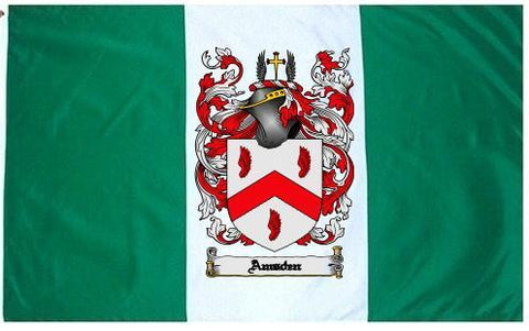 Amsden family crest coat of arms flag