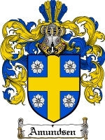 Amundsen coat of arms family crest download