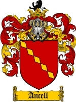 Ancell coat of arms family crest download