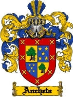 Ancheta coat of arms family crest download