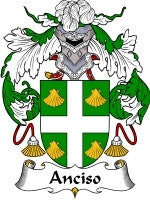 Anciso coat of arms family crest download