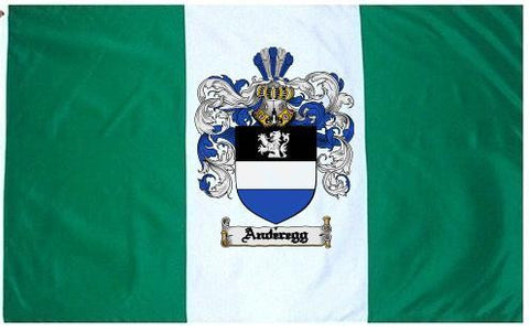 Anderegg family crest coat of arms flag