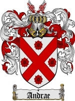 Andrae coat of arms family crest download