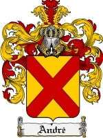 Andre coat of arms family crest download