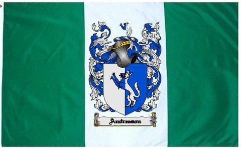 Andreason- family crest coat of arms flag