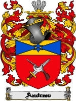 Andreev coat of arms family crest download