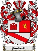Andreotti coat of arms family crest download