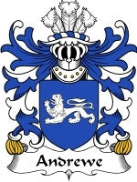 Andrewe coat of arms family crest download