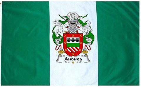 Anduga family crest coat of arms flag