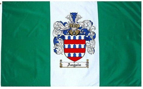 Angain family crest coat of arms flag