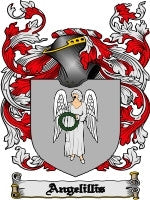 Angelillis coat of arms family crest download