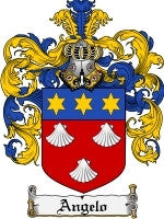 Angelo coat of arms family crest download
