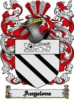 Angelone coat of arms family crest download