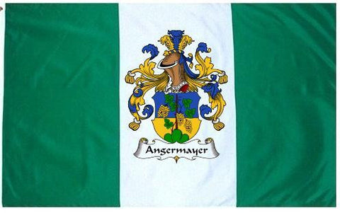 Angermayer family crest coat of arms flag