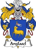 Anglasel coat of arms family crest download