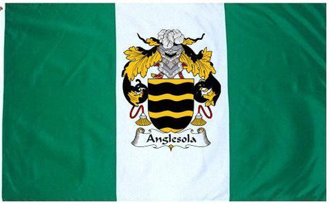 Anglesola family crest coat of arms flag