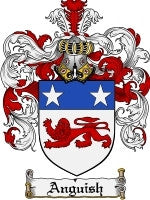 Anguish coat of arms family crest download