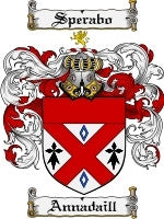 Annadaill coat of arms family crest download