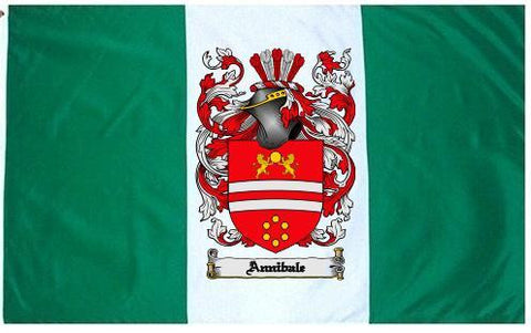 Annibale family crest coat of arms flag