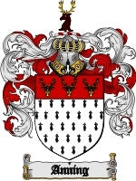 Anning coat of arms family crest download