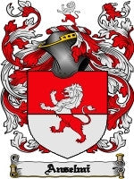 Anselmi coat of arms family crest download