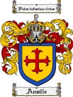 Anslie coat of arms family crest download