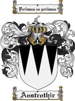 Anstrothir coat of arms family crest download
