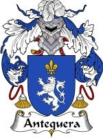 Antequera coat of arms family crest download