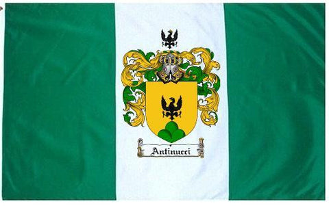 Antinucci family crest coat of arms flag