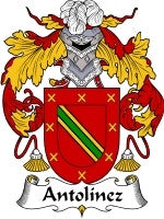 Antolinez coat of arms family crest download