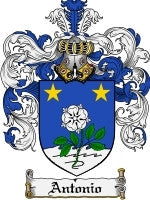 Antonio coat of arms family crest download