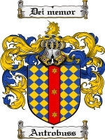 Antrobuss coat of arms family crest download