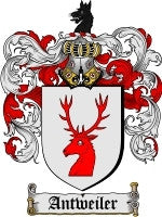 Antweiler coat of arms family crest download