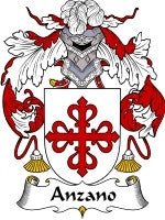 Anzano coat of arms family crest download
