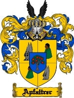 Apfaltrer coat of arms family crest download