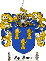 Apfane coat of arms family crest download