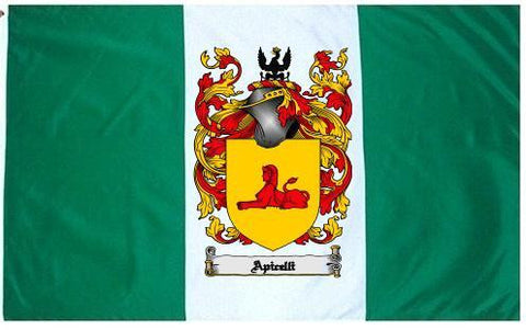 Apicelli family crest coat of arms flag