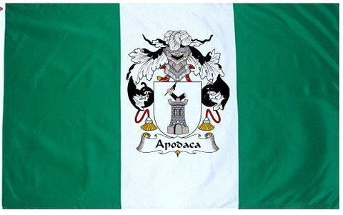 Apodaca family crest coat of arms flag