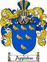 Applebee coat of arms family crest download