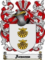 Aracena coat of arms family crest download