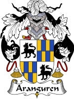 Aranguren coat of arms family crest download