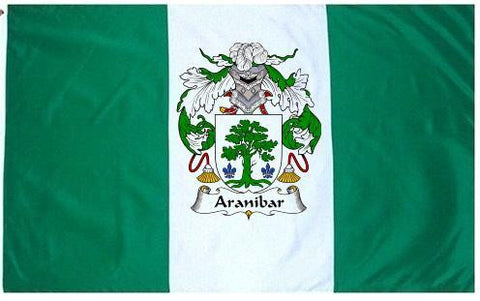 Aranibar family crest coat of arms flag