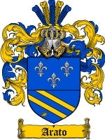 Arato coat of arms family crest download