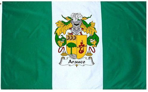 Arauco family crest coat of arms flag