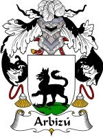 Arbizu coat of arms family crest download