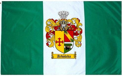 Arboleda family crest coat of arms flag