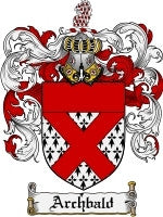 Archbald Family Crest / Coat of Arms JPG or PDF Download